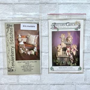 Tenderberry Stitches & What Knots Sewing Pattern Bundle Stuffed Animals & Decor
